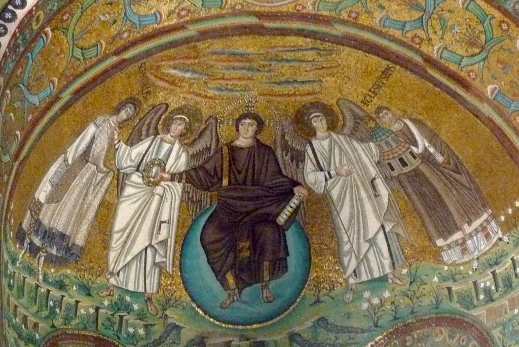 Christ Roi Eglise San Vitale Ravenne